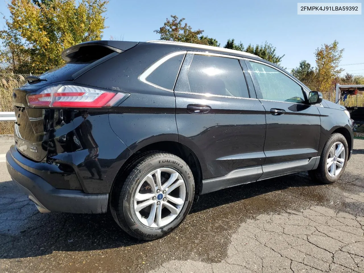 2020 Ford Edge Sel VIN: 2FMPK4J91LBA59392 Lot: 76983884