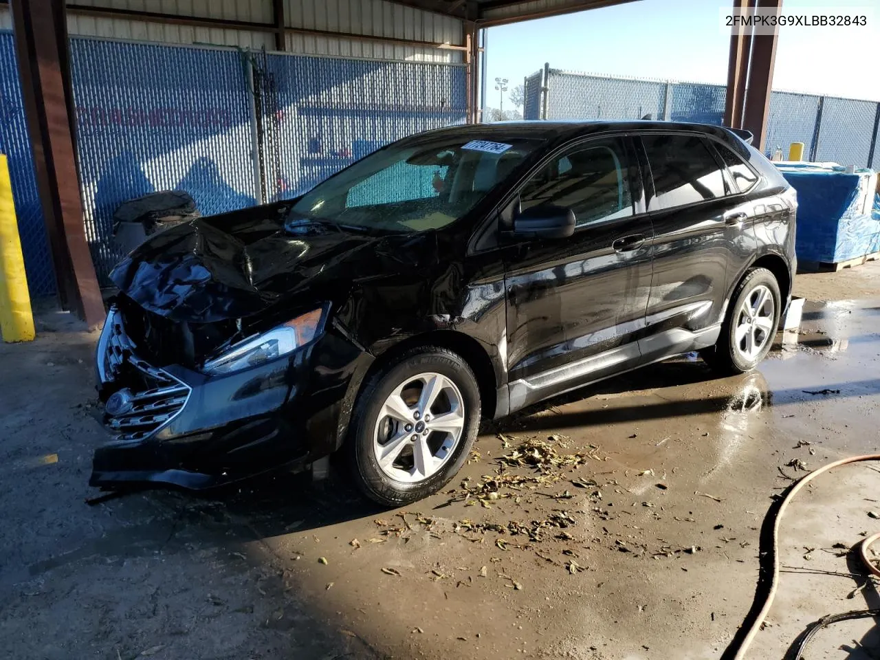 2020 Ford Edge Se VIN: 2FMPK3G9XLBB32843 Lot: 77247764