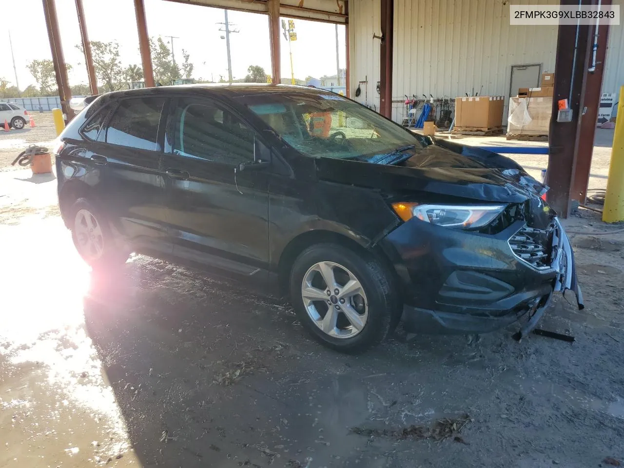 2020 Ford Edge Se VIN: 2FMPK3G9XLBB32843 Lot: 77247764