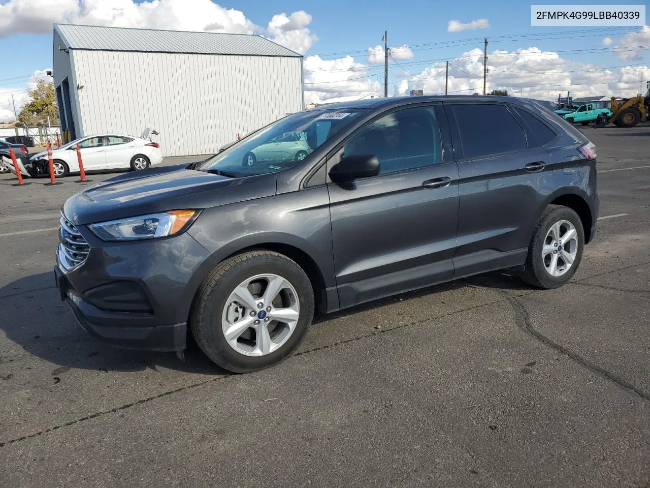 2020 Ford Edge Se VIN: 2FMPK4G99LBB40339 Lot: 77380244