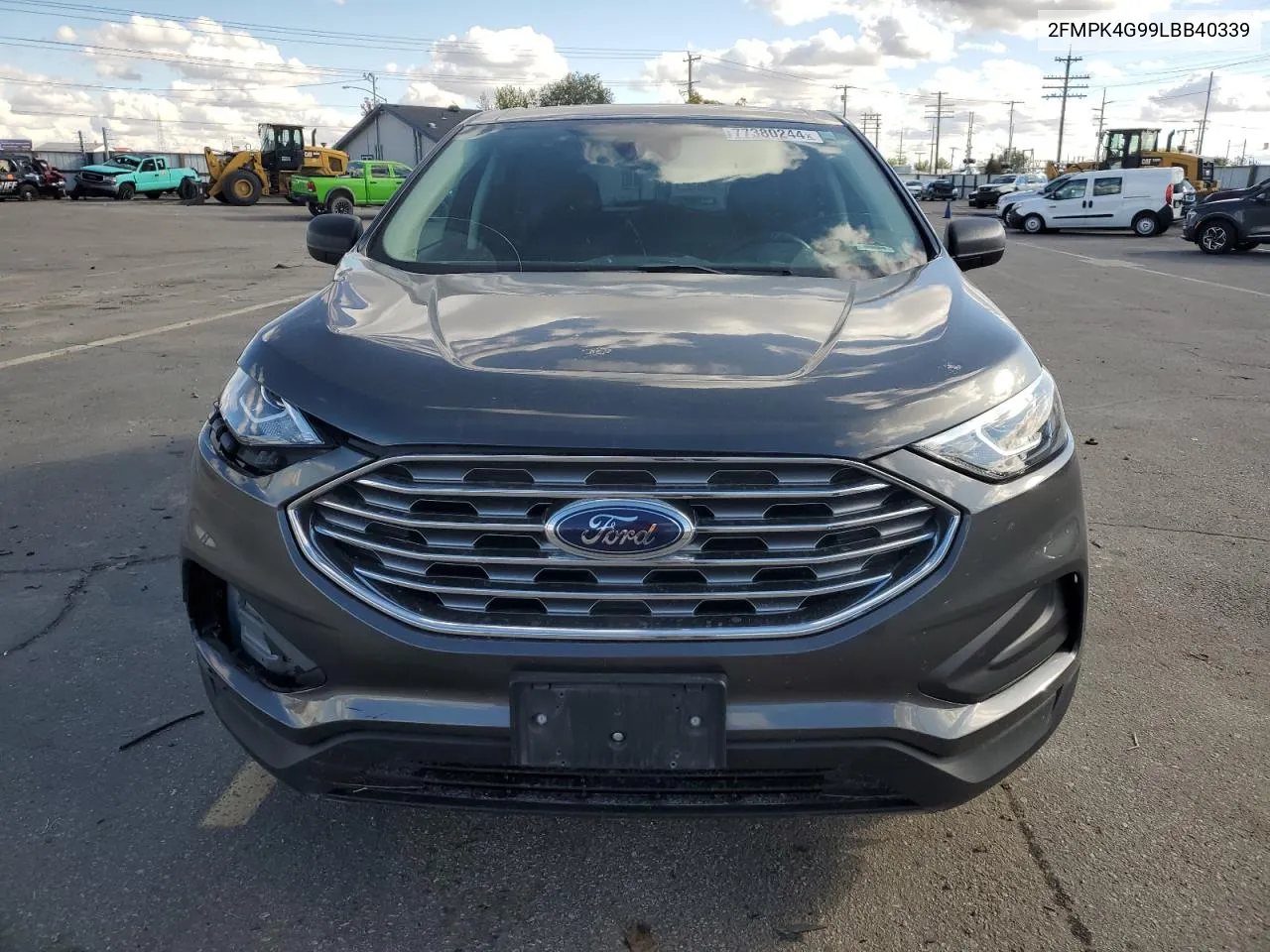 2020 Ford Edge Se VIN: 2FMPK4G99LBB40339 Lot: 77380244