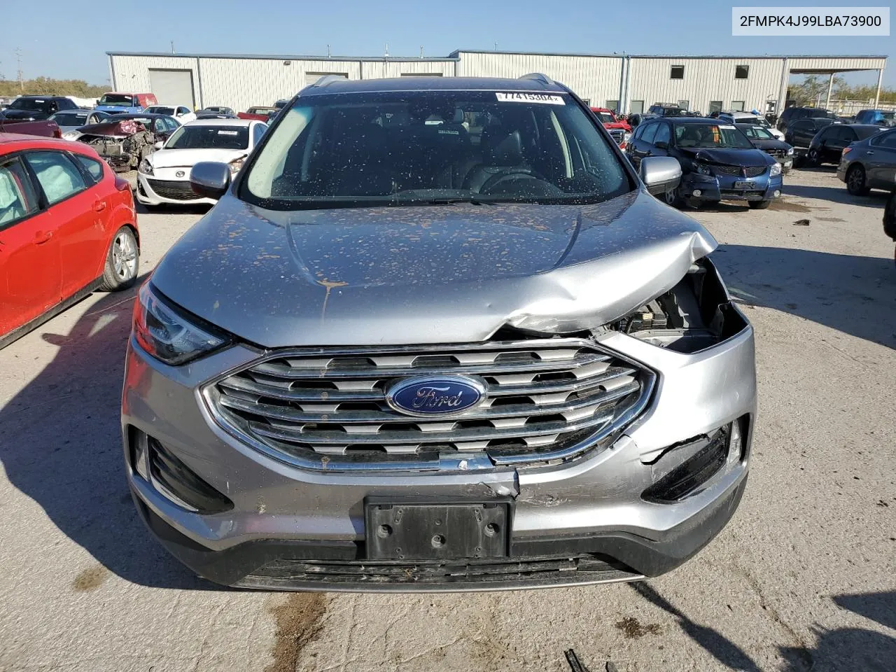 2020 Ford Edge Sel VIN: 2FMPK4J99LBA73900 Lot: 77415304