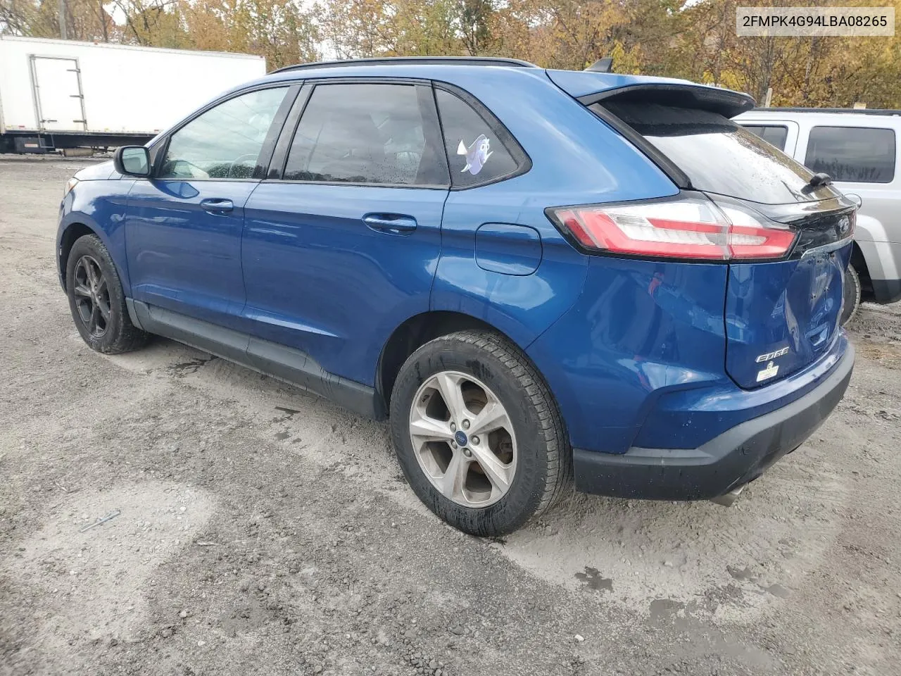 2020 Ford Edge Se VIN: 2FMPK4G94LBA08265 Lot: 77480714