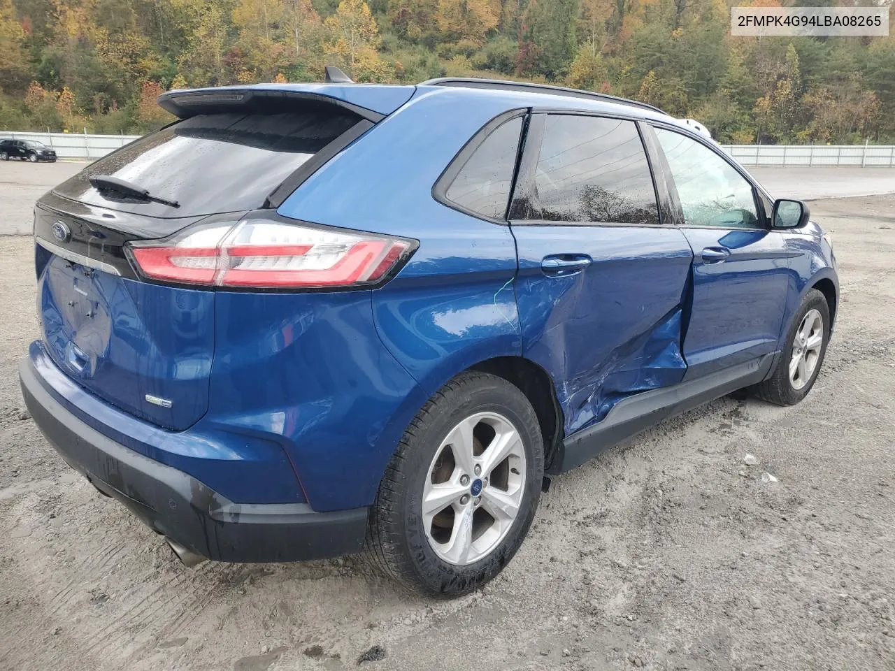 2020 Ford Edge Se VIN: 2FMPK4G94LBA08265 Lot: 77480714