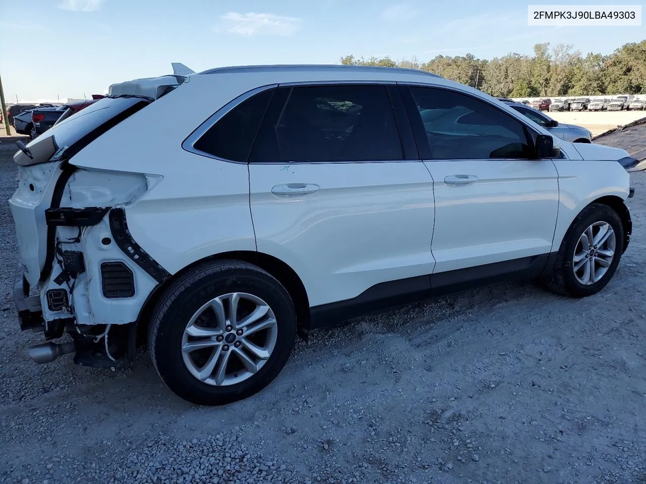 2020 Ford Edge Sel VIN: 2FMPK3J90LBA49303 Lot: 77541064