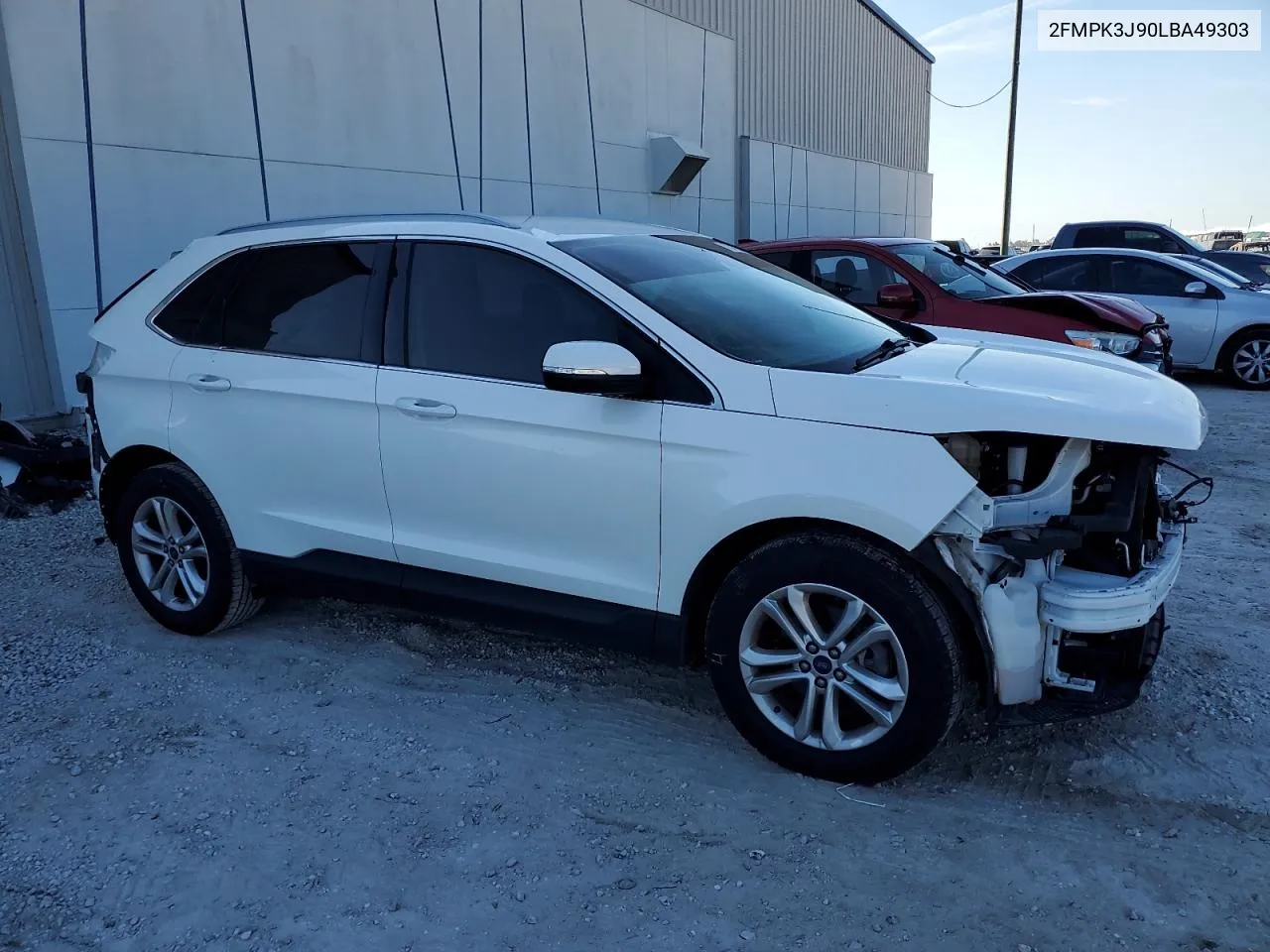 2020 Ford Edge Sel VIN: 2FMPK3J90LBA49303 Lot: 77541064