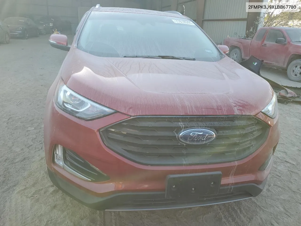 2020 Ford Edge Sel VIN: 2FMPK3J9XLBB67780 Lot: 77618344