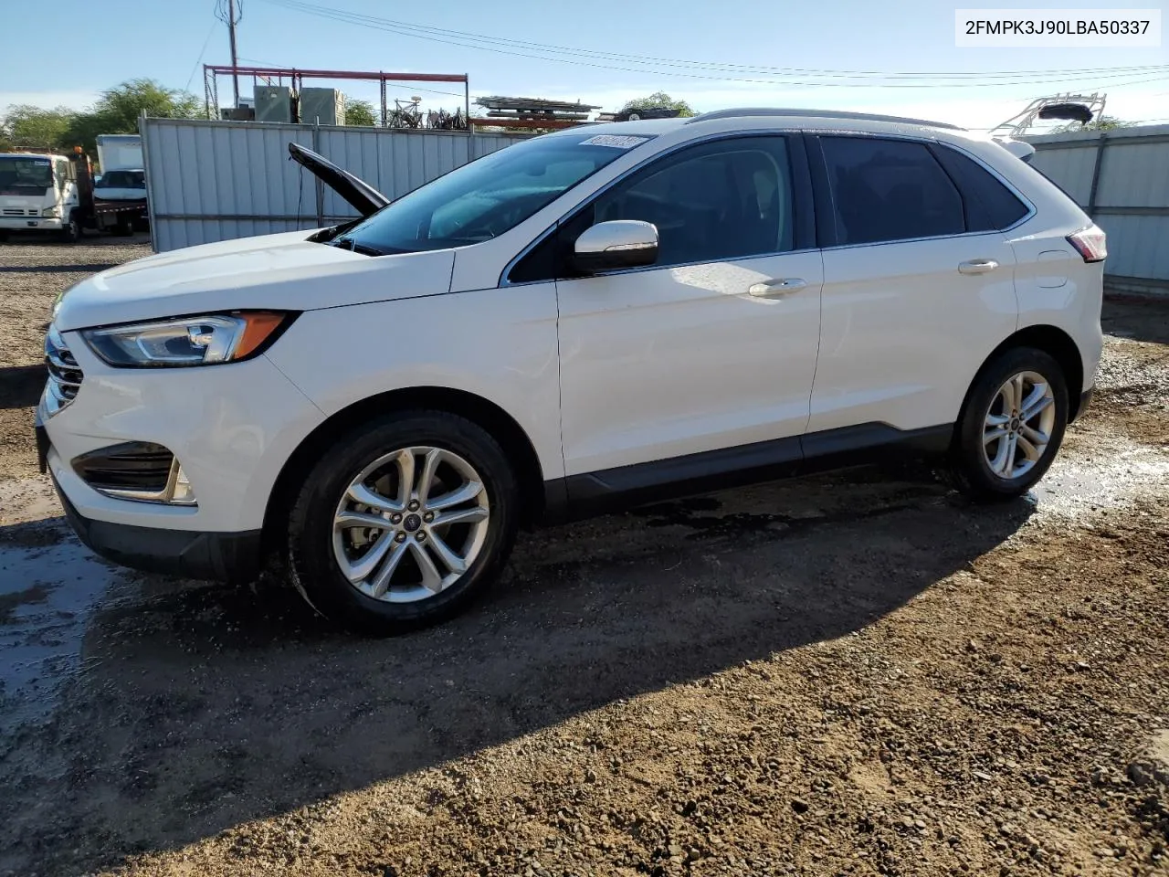 2020 Ford Edge Sel VIN: 2FMPK3J90LBA50337 Lot: 78093044