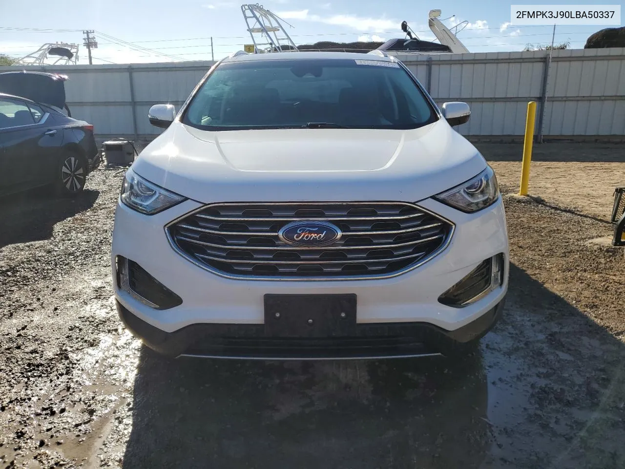 2020 Ford Edge Sel VIN: 2FMPK3J90LBA50337 Lot: 78093044