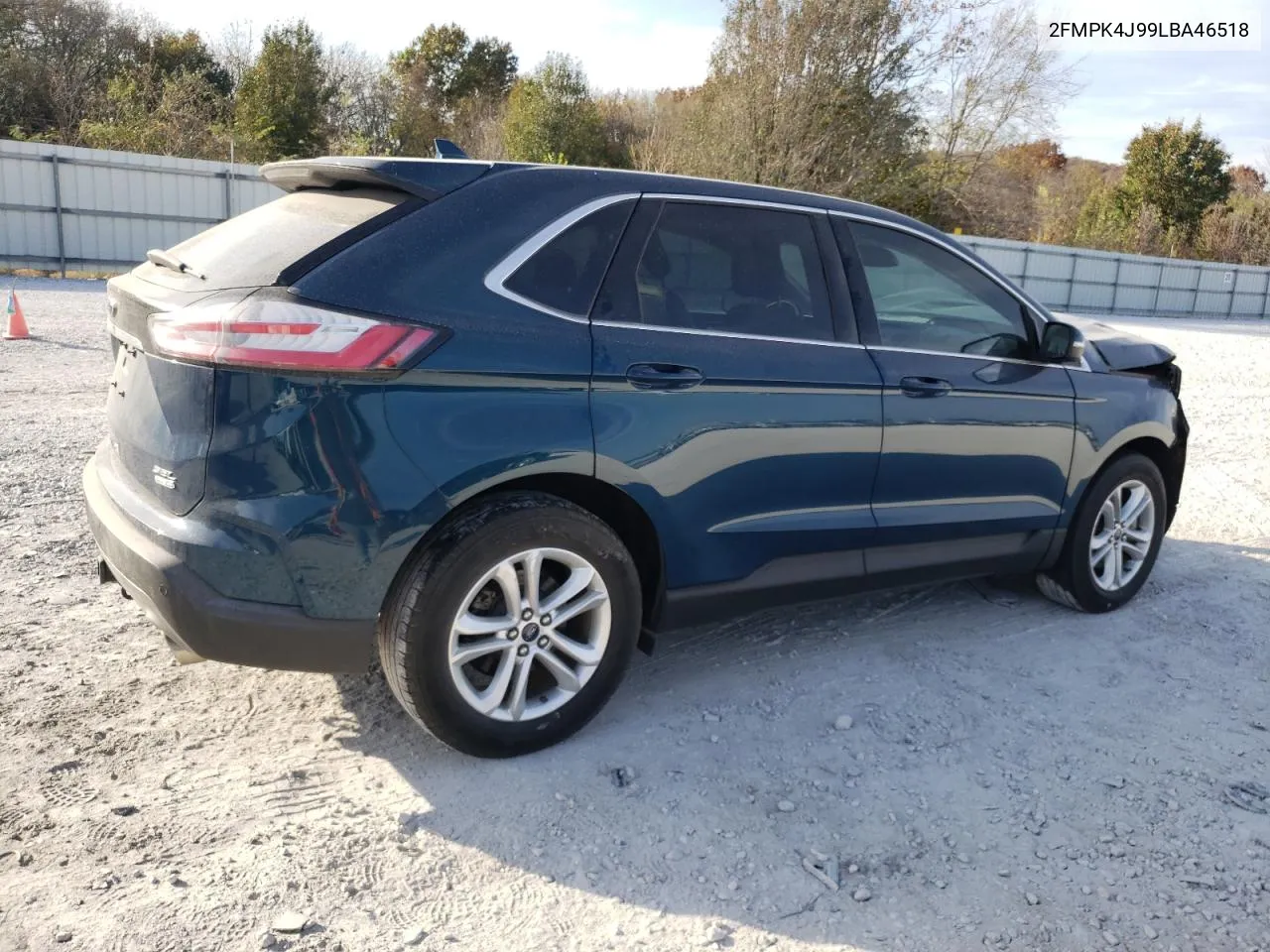 2020 Ford Edge Sel VIN: 2FMPK4J99LBA46518 Lot: 78139264