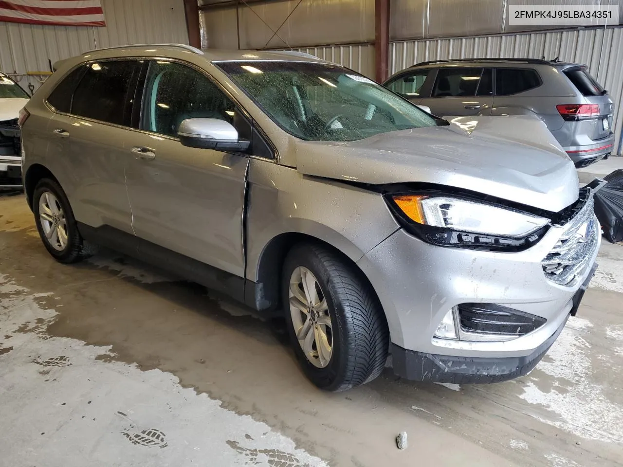 2020 Ford Edge Sel VIN: 2FMPK4J95LBA34351 Lot: 78173894