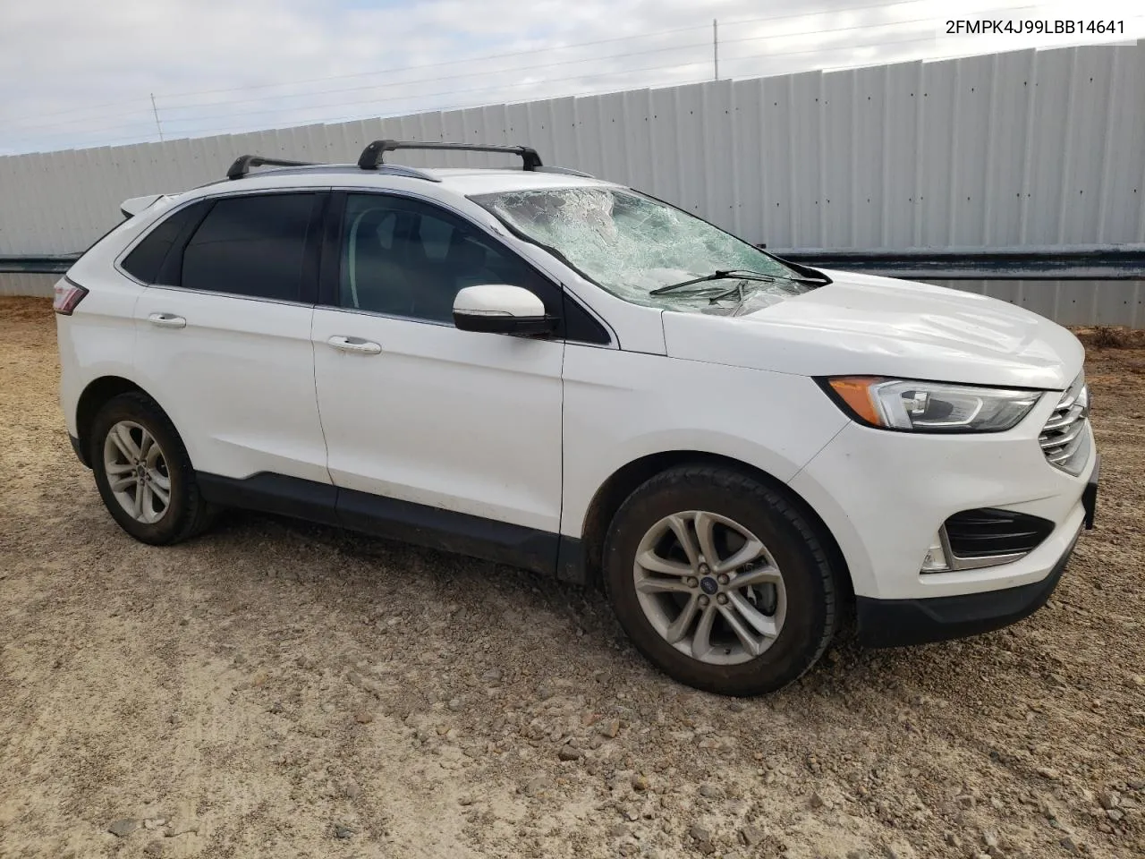 2020 Ford Edge Sel VIN: 2FMPK4J99LBB14641 Lot: 78212824