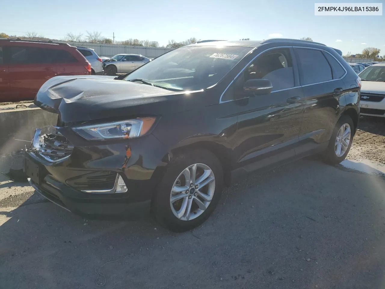 2020 Ford Edge Sel VIN: 2FMPK4J96LBA15386 Lot: 78267504