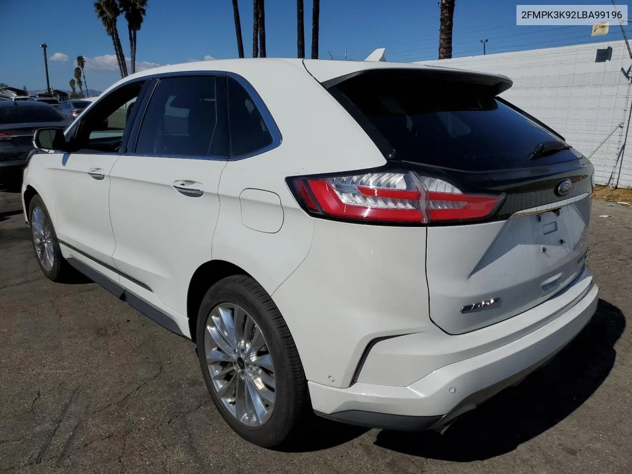 2020 Ford Edge Titanium VIN: 2FMPK3K92LBA99196 Lot: 78466304