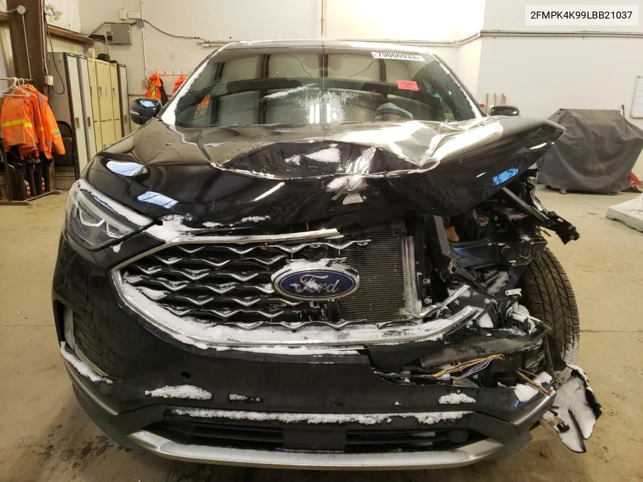 2020 Ford Edge Titanium VIN: 2FMPK4K99LBB21037 Lot: 79066933