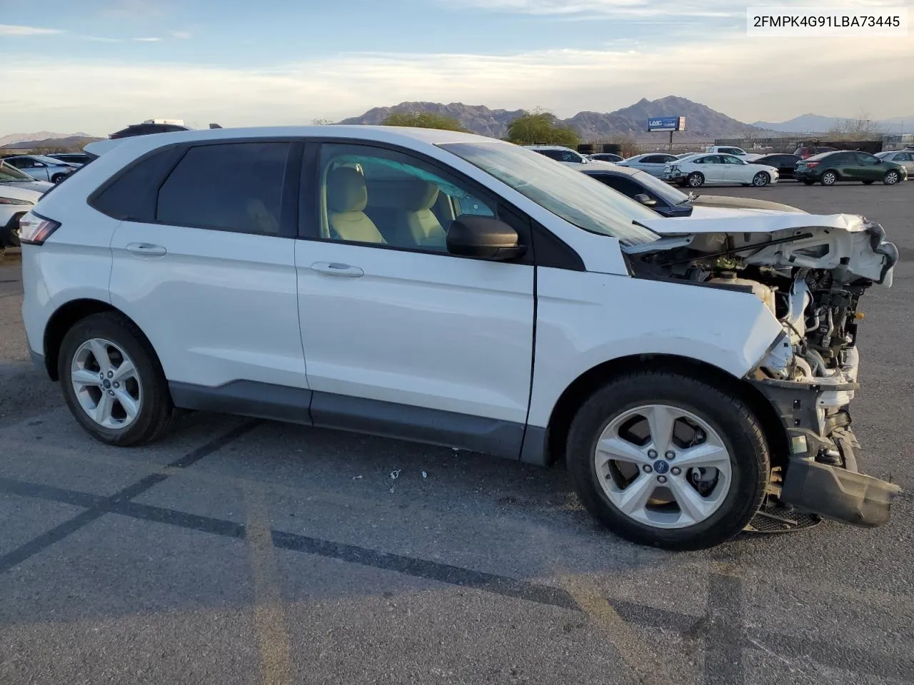 2020 Ford Edge Se VIN: 2FMPK4G91LBA73445 Lot: 79089724