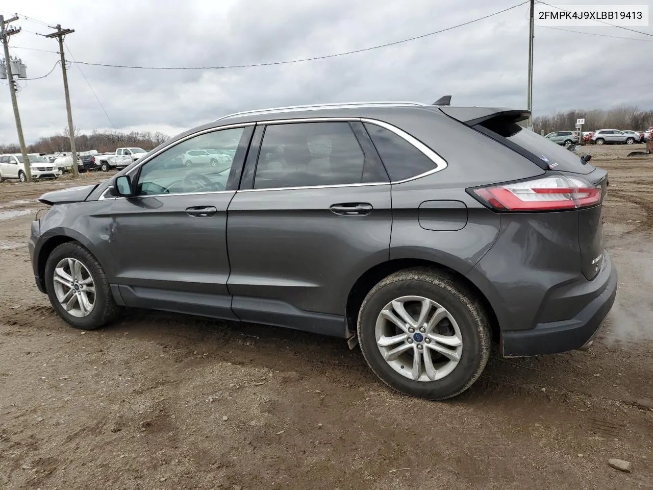 2020 Ford Edge Sel VIN: 2FMPK4J9XLBB19413 Lot: 79186034