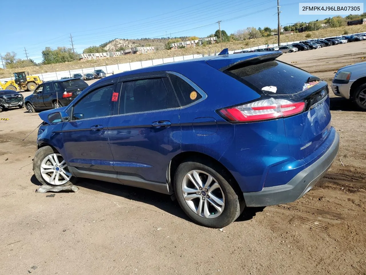 2020 Ford Edge Sel VIN: 2FMPK4J96LBA07305 Lot: 79203044