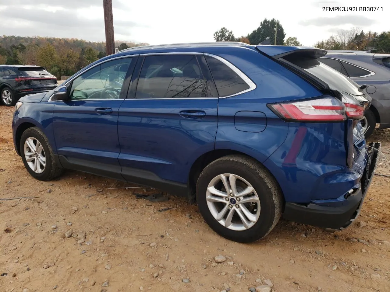 2020 Ford Edge Sel VIN: 2FMPK3J92LBB30741 Lot: 79233574