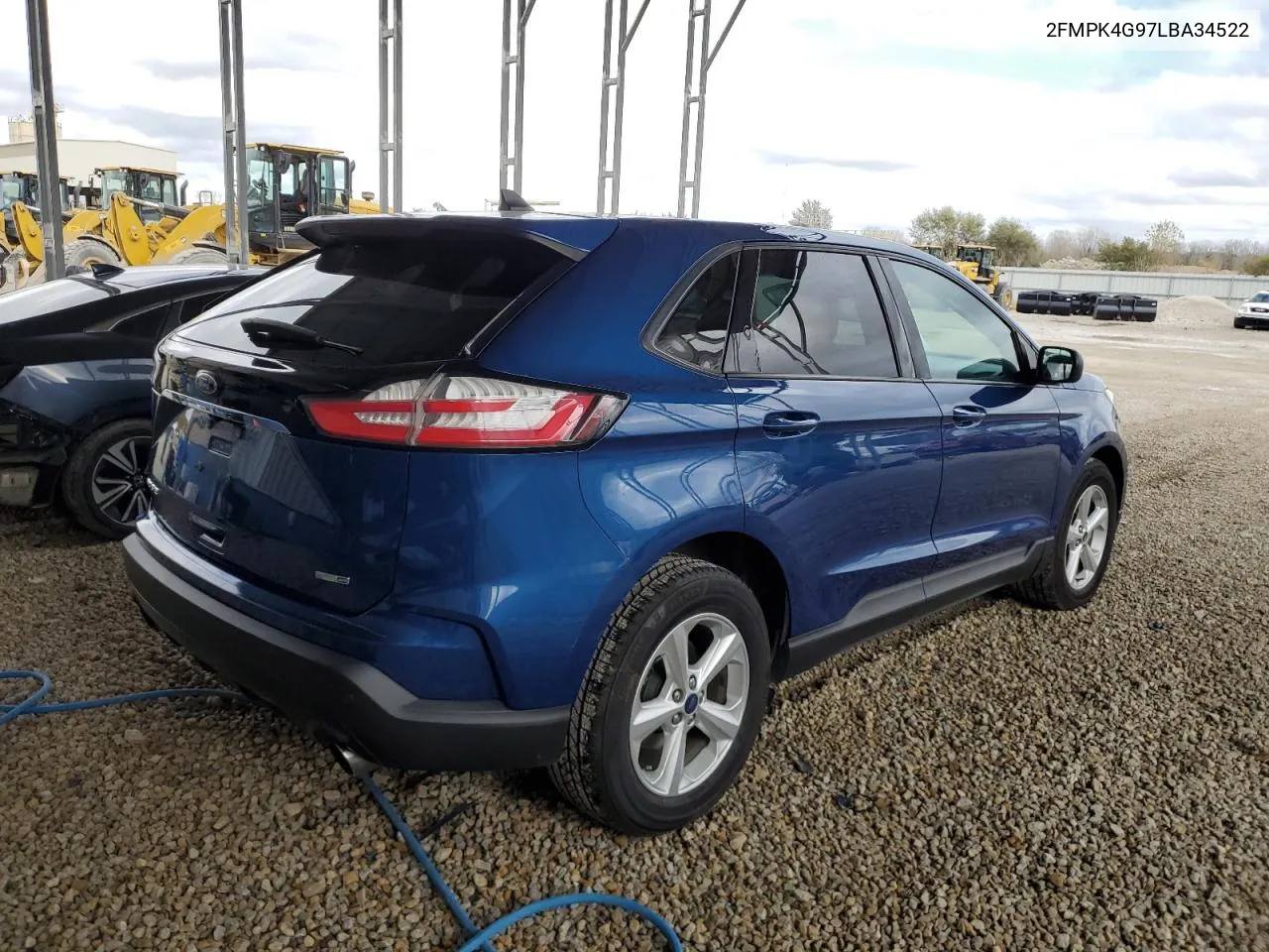 2020 Ford Edge Se VIN: 2FMPK4G97LBA34522 Lot: 79271474