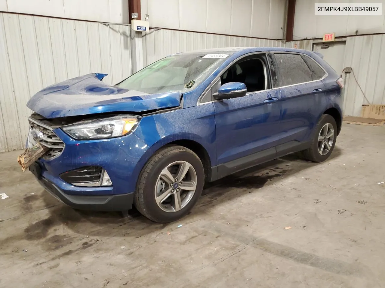 2020 Ford Edge Sel VIN: 2FMPK4J9XLBB49057 Lot: 79456364