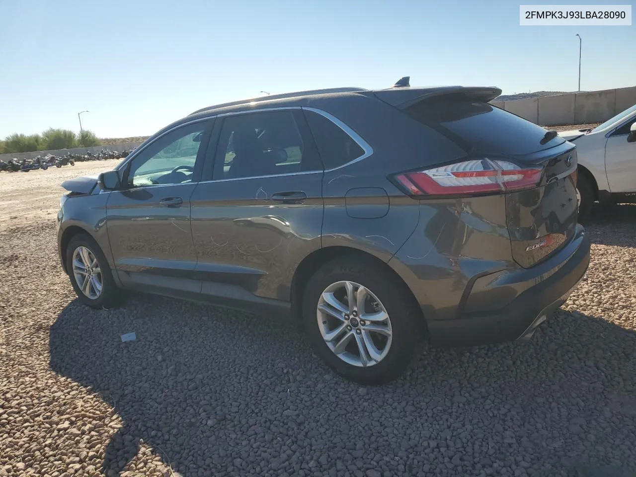 2020 Ford Edge Sel VIN: 2FMPK3J93LBA28090 Lot: 79496434