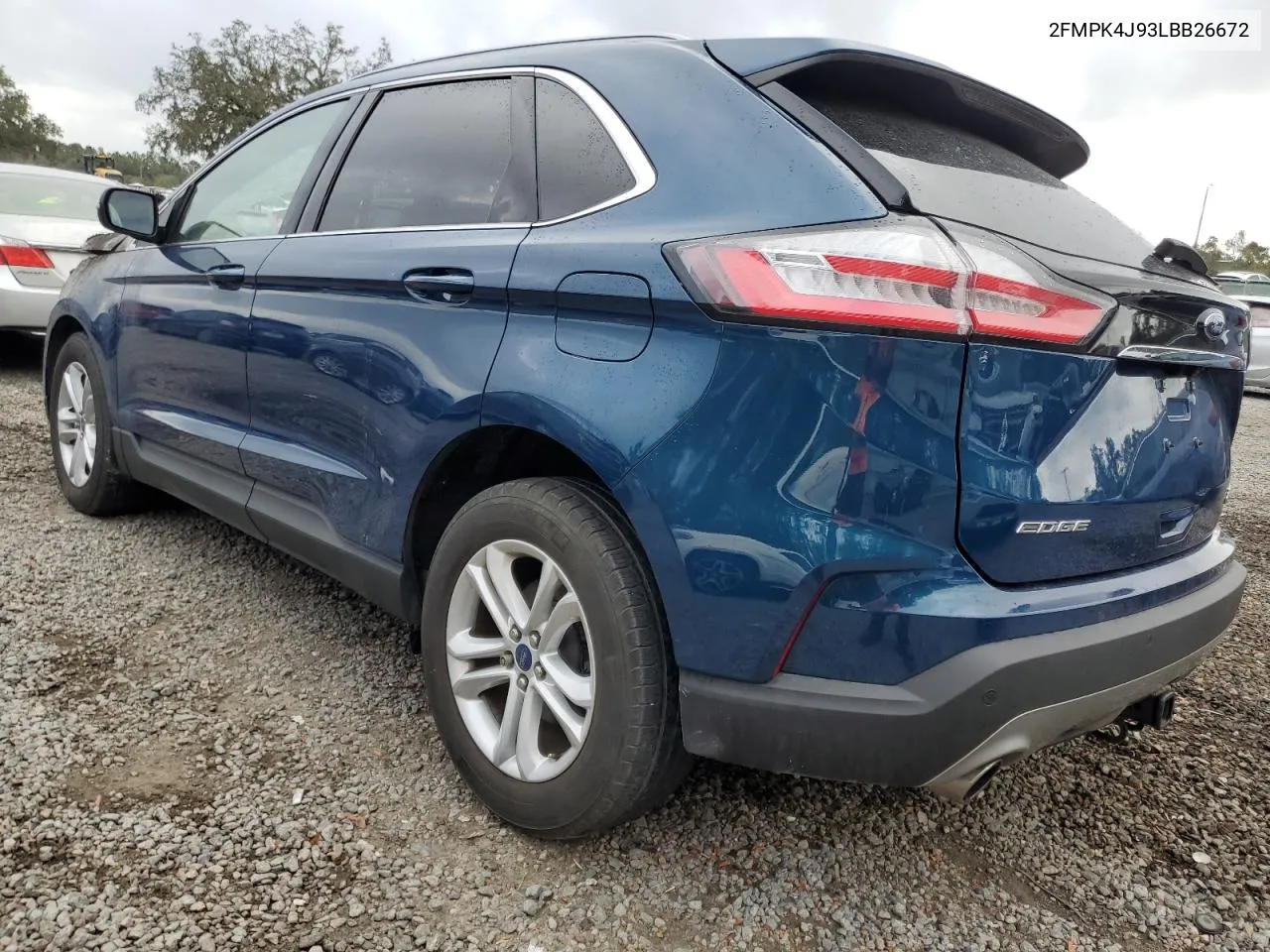 2020 Ford Edge Sel VIN: 2FMPK4J93LBB26672 Lot: 79563104