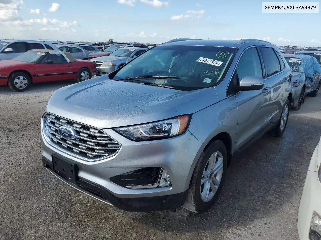 2020 Ford Edge Sel VIN: 2FMPK4J9XLBA94979 Lot: 79968494