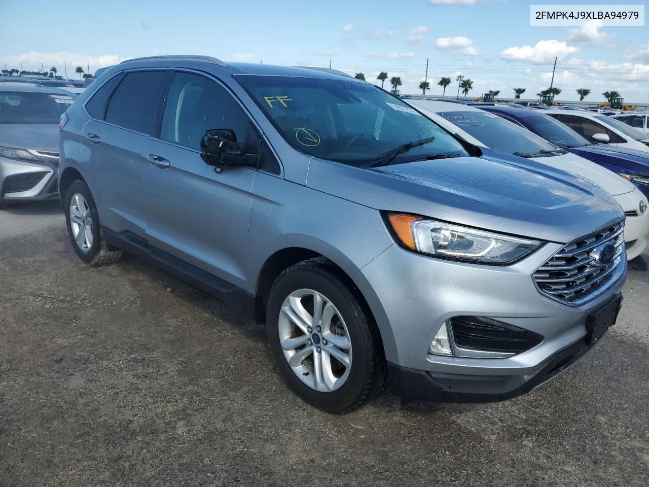 2020 Ford Edge Sel VIN: 2FMPK4J9XLBA94979 Lot: 79968494