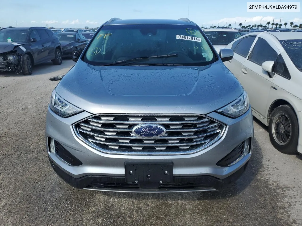 2020 Ford Edge Sel VIN: 2FMPK4J9XLBA94979 Lot: 79968494