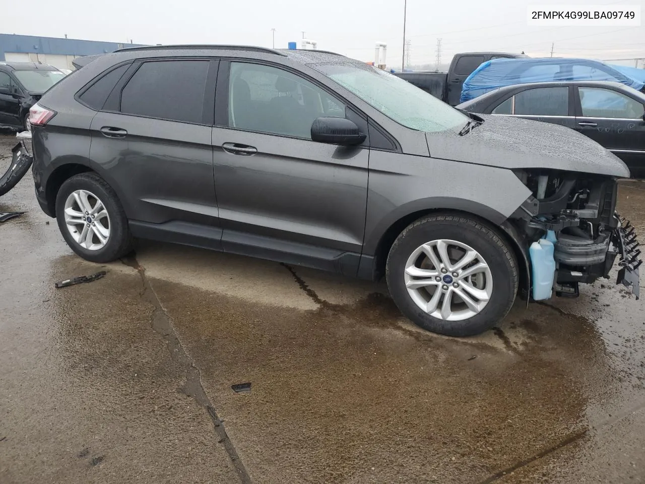 2020 Ford Edge Se VIN: 2FMPK4G99LBA09749 Lot: 80317974