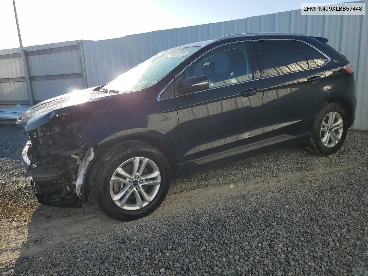 2020 Ford Edge Sel VIN: 2FMPK4J9XLBB57448 Lot: 80444034