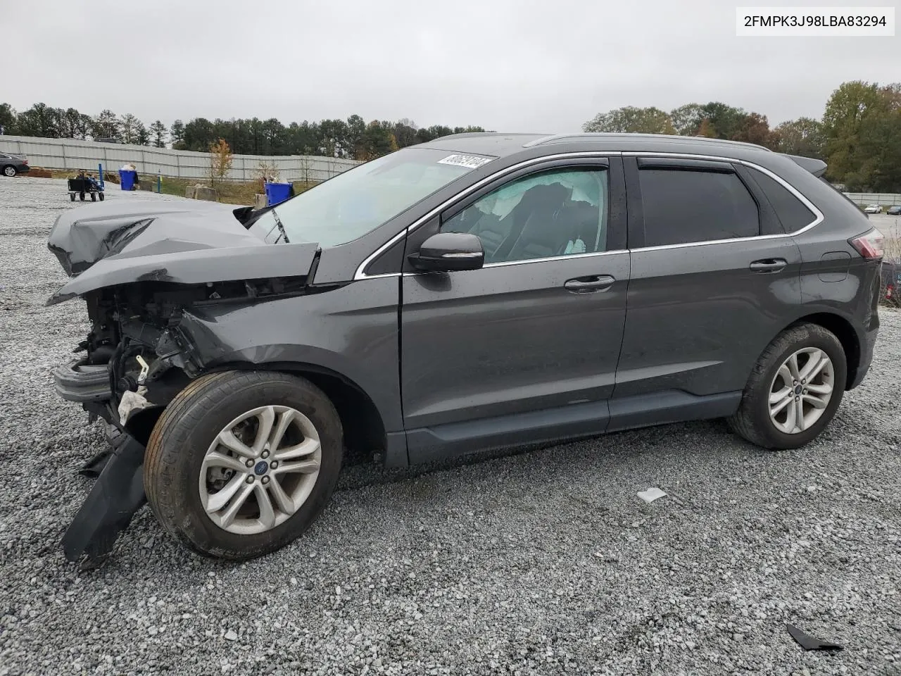 2020 Ford Edge Sel VIN: 2FMPK3J98LBA83294 Lot: 80629104