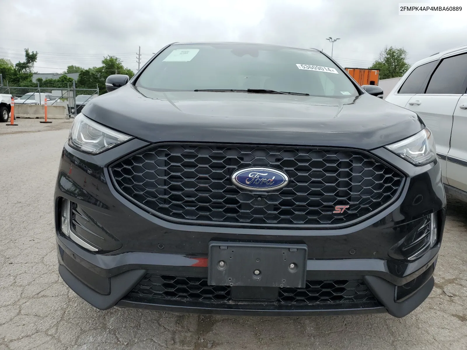 2021 Ford Edge St VIN: 2FMPK4AP4MBA60889 Lot: 53609014