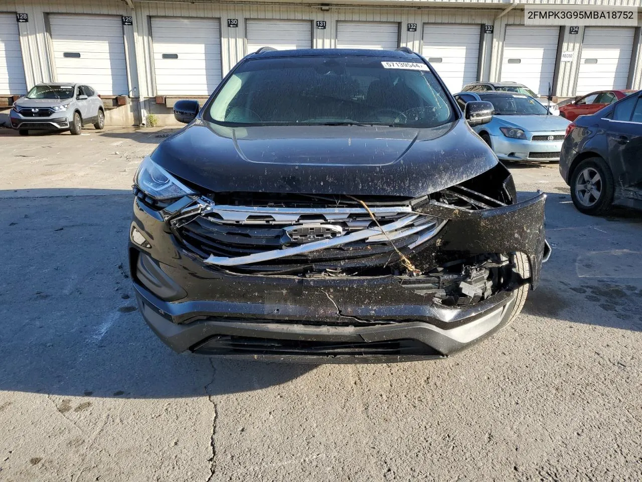 2021 Ford Edge Se VIN: 2FMPK3G95MBA18752 Lot: 57139544