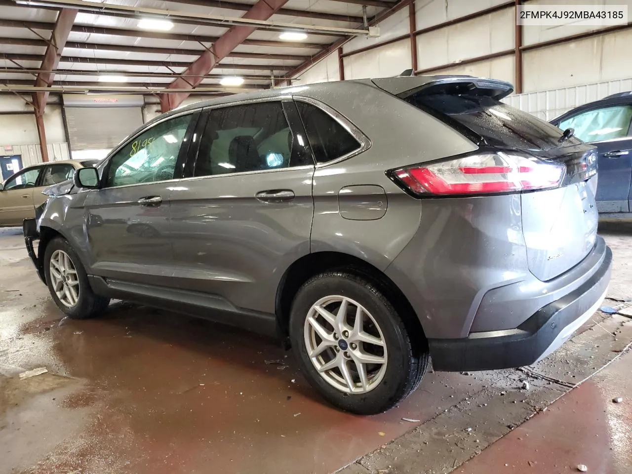 2FMPK4J92MBA43185 2021 Ford Edge Sel