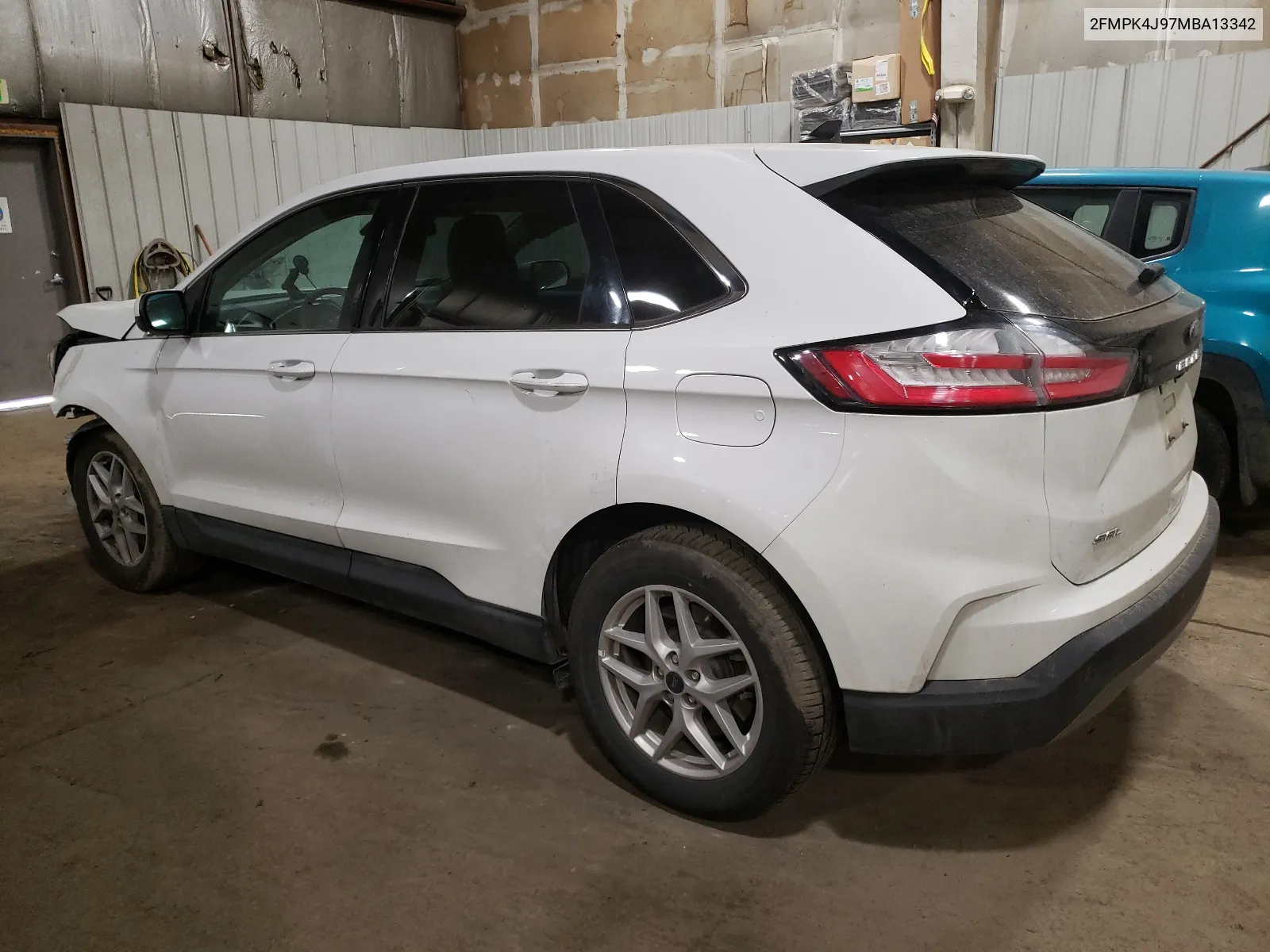 2021 Ford Edge Sel VIN: 2FMPK4J97MBA13342 Lot: 62554084