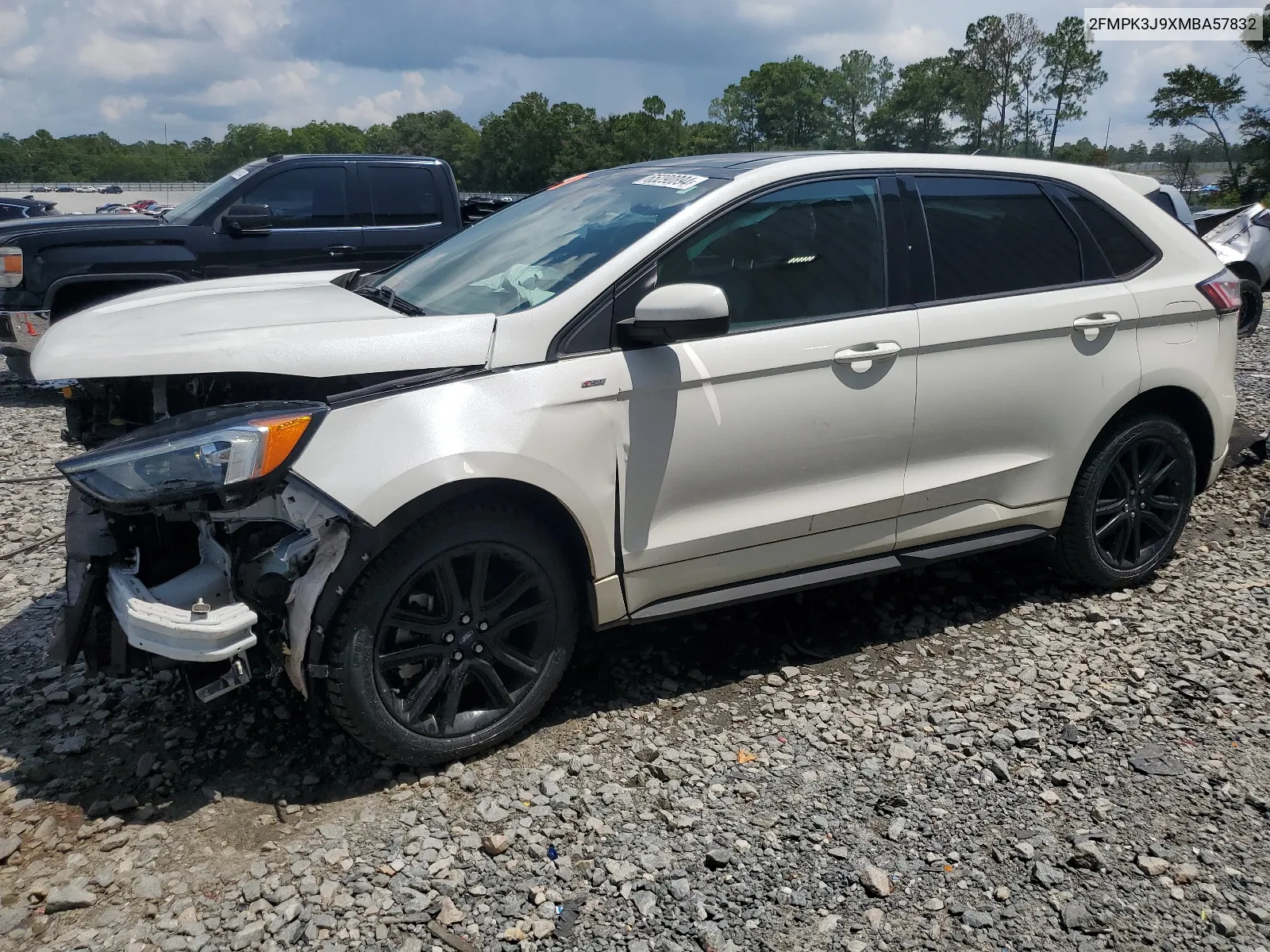 2021 Ford Edge Sel VIN: 2FMPK3J9XMBA57832 Lot: 65290894