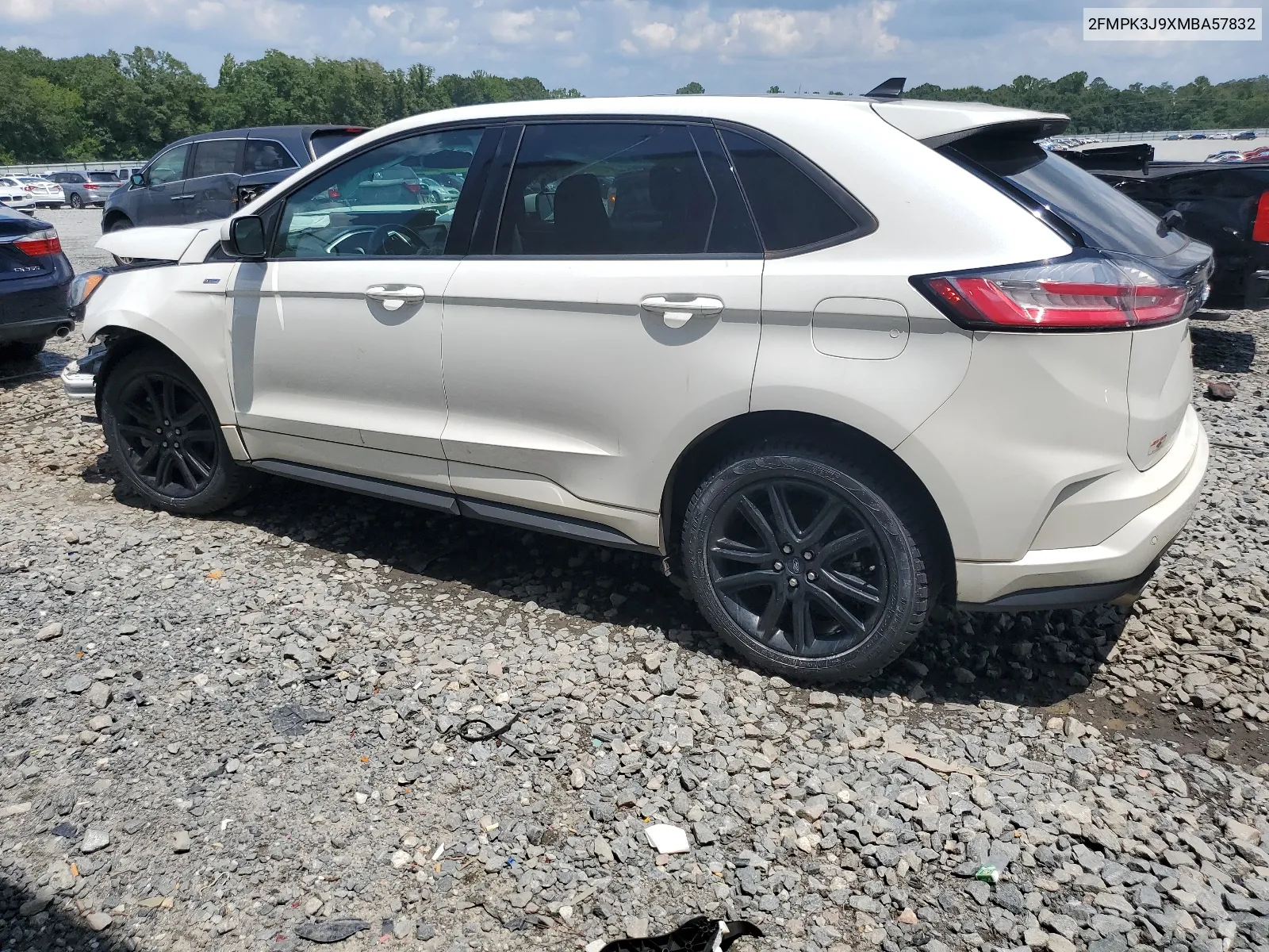 2021 Ford Edge Sel VIN: 2FMPK3J9XMBA57832 Lot: 65290894