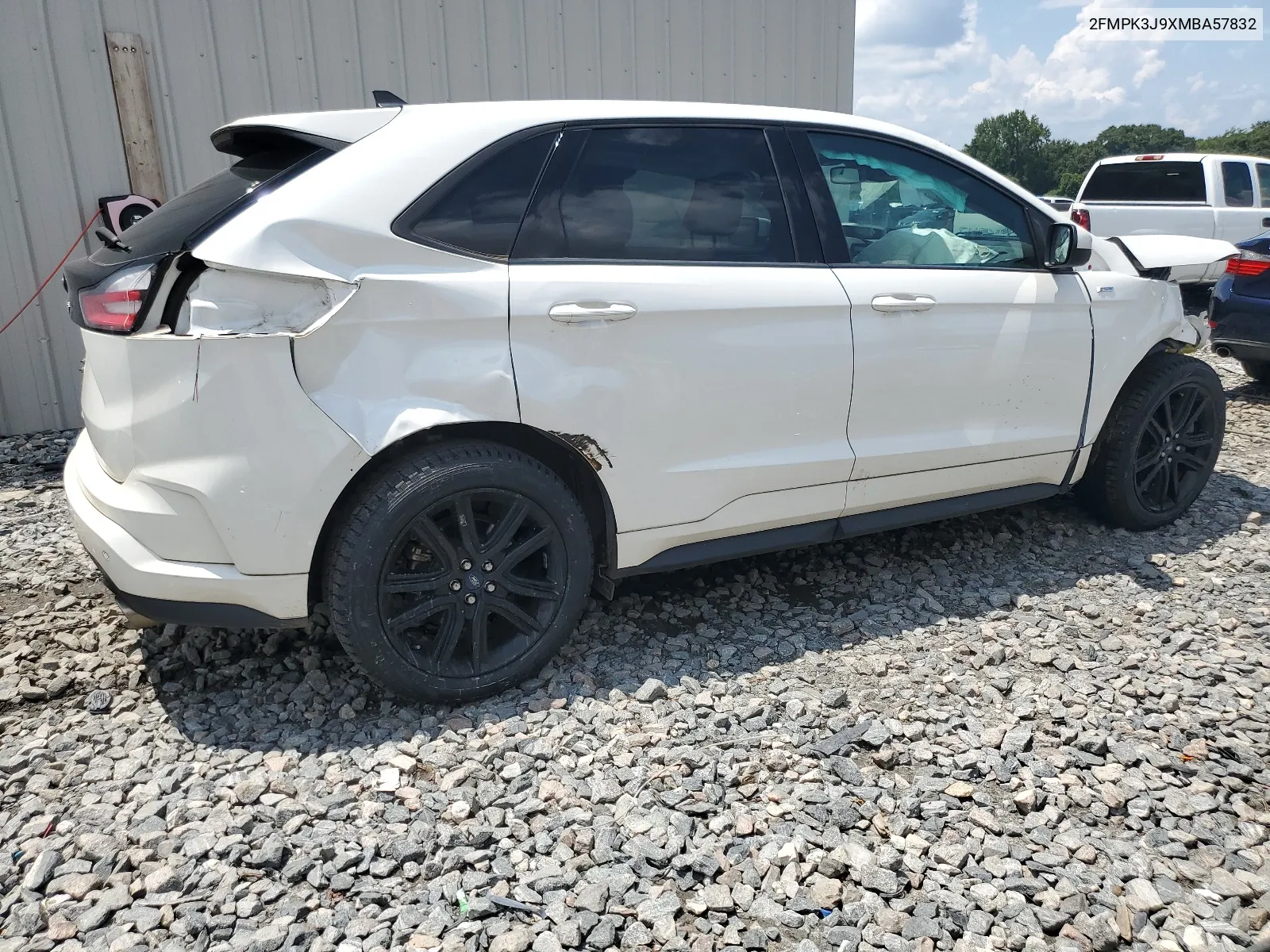 2021 Ford Edge Sel VIN: 2FMPK3J9XMBA57832 Lot: 65290894