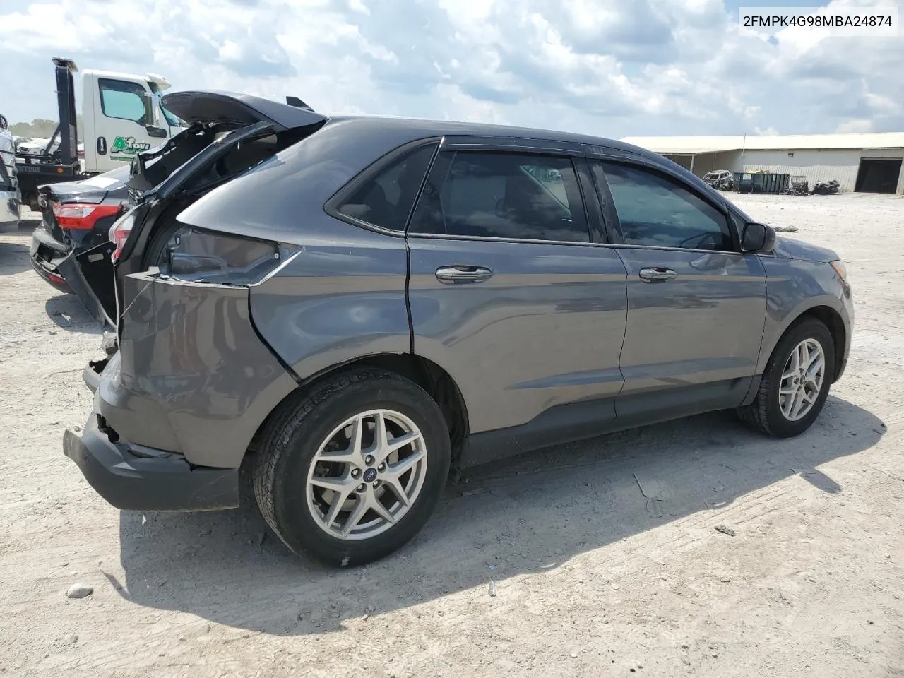 2021 Ford Edge Se VIN: 2FMPK4G98MBA24874 Lot: 67098734