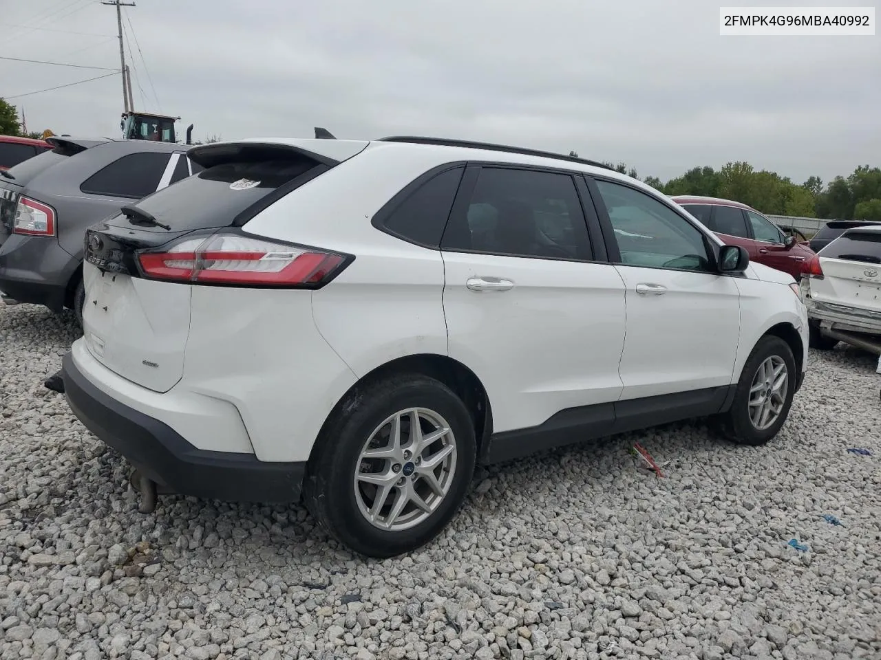 2021 Ford Edge Se VIN: 2FMPK4G96MBA40992 Lot: 68474704