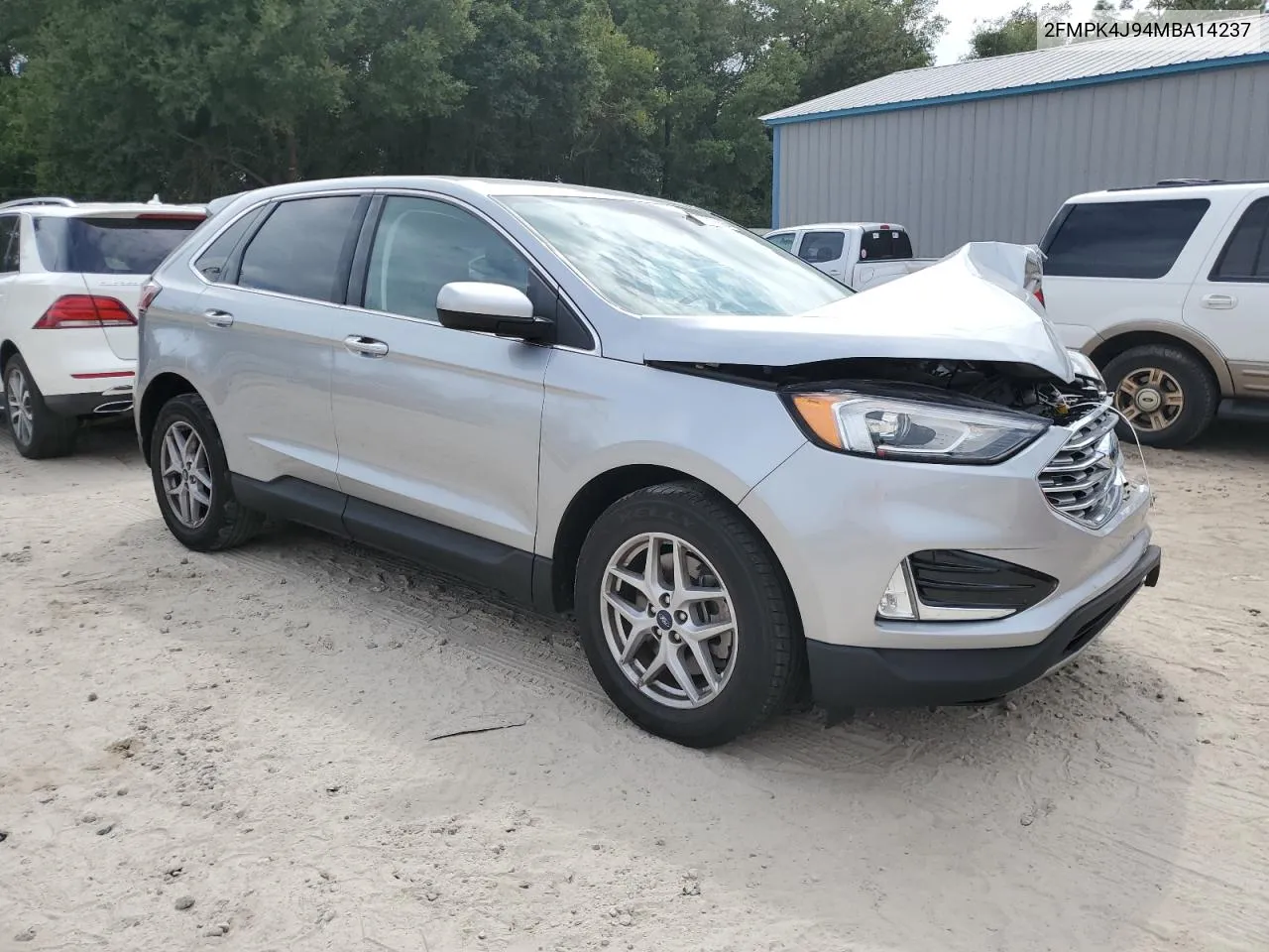 2021 Ford Edge Sel VIN: 2FMPK4J94MBA14237 Lot: 70098564