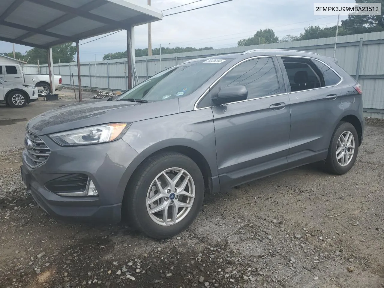 2021 Ford Edge Sel VIN: 2FMPK3J99MBA23512 Lot: 70225284