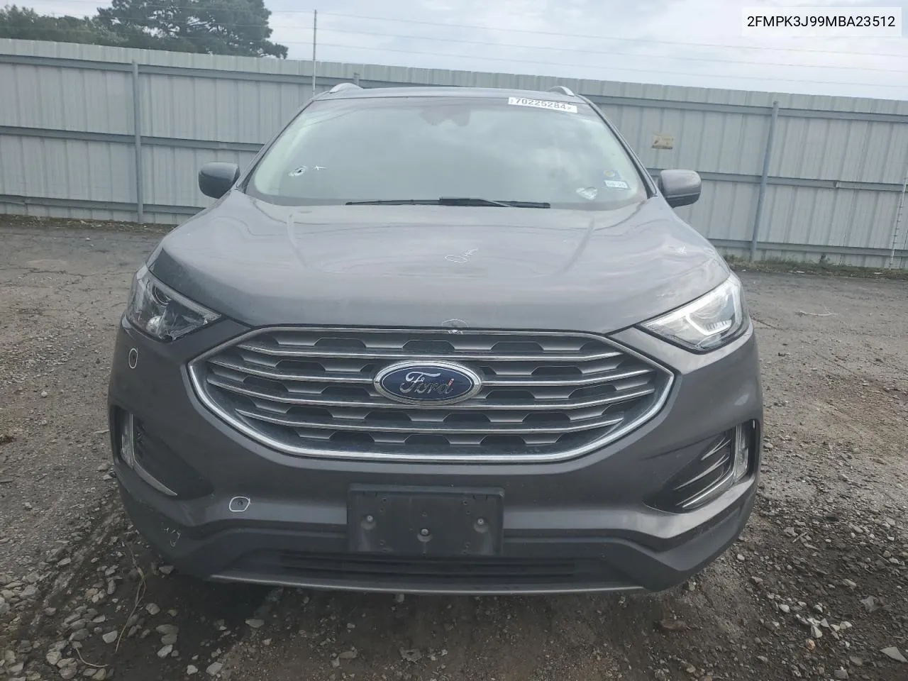 2021 Ford Edge Sel VIN: 2FMPK3J99MBA23512 Lot: 70225284