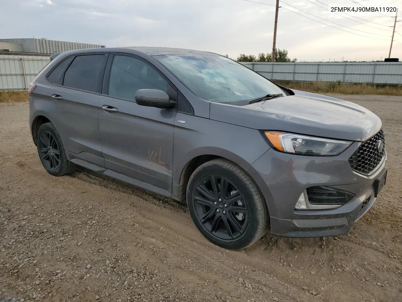 2021 Ford Edge Sel VIN: 2FMPK4J90MBA11920 Lot: 71109094