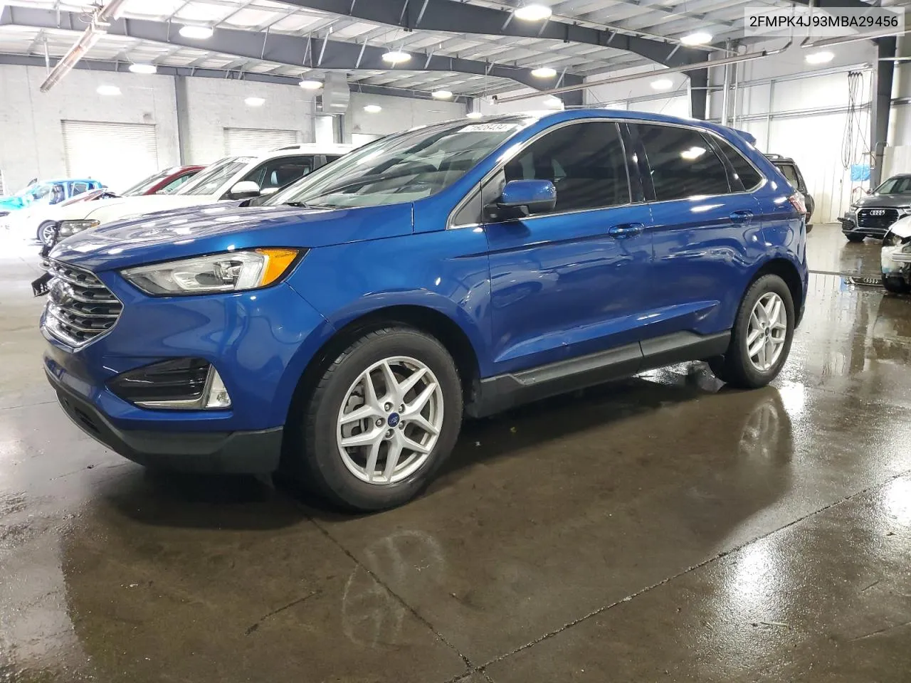 2021 Ford Edge Sel VIN: 2FMPK4J93MBA29456 Lot: 71928434