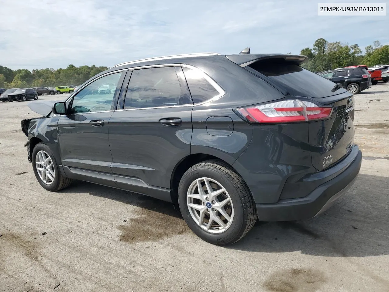 2021 Ford Edge Sel VIN: 2FMPK4J93MBA13015 Lot: 72029154