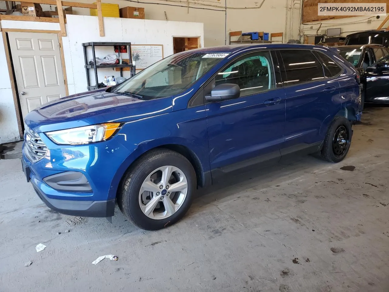 2021 Ford Edge Se VIN: 2FMPK4G92MBA62195 Lot: 72363984