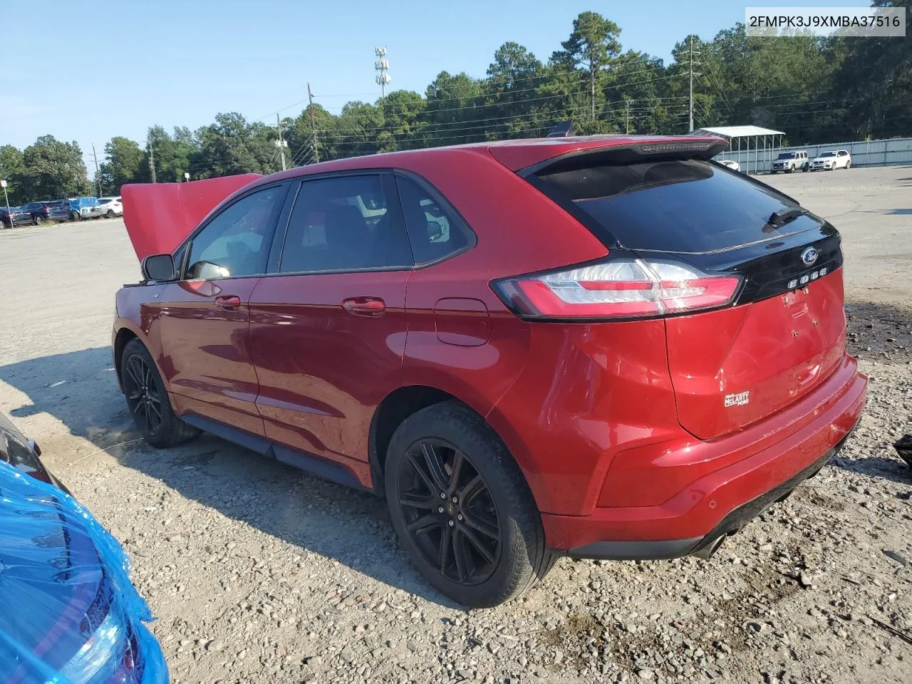 2021 Ford Edge Sel VIN: 2FMPK3J9XMBA37516 Lot: 72586434